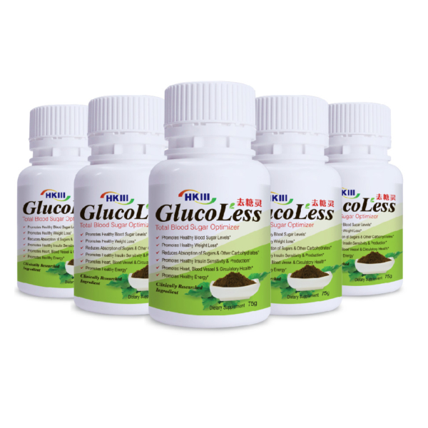 Glucoless | 5 Bottle Special Promotion Price