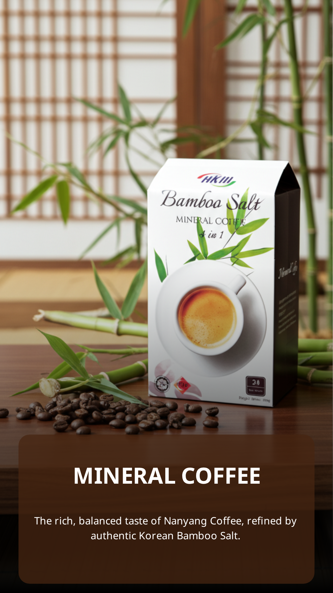 mineral coffee no sugar